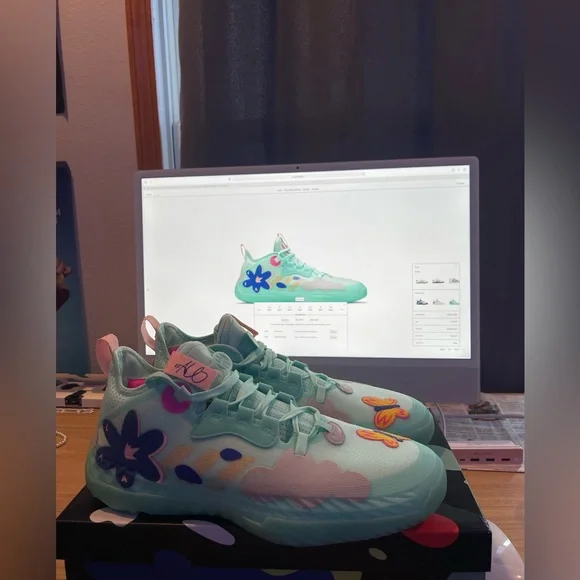 James Harden Vol. 5 clear mint adidas Harden Vol. 5 Futurenatural Clear Mint (GS) - G57983 - US main image 3